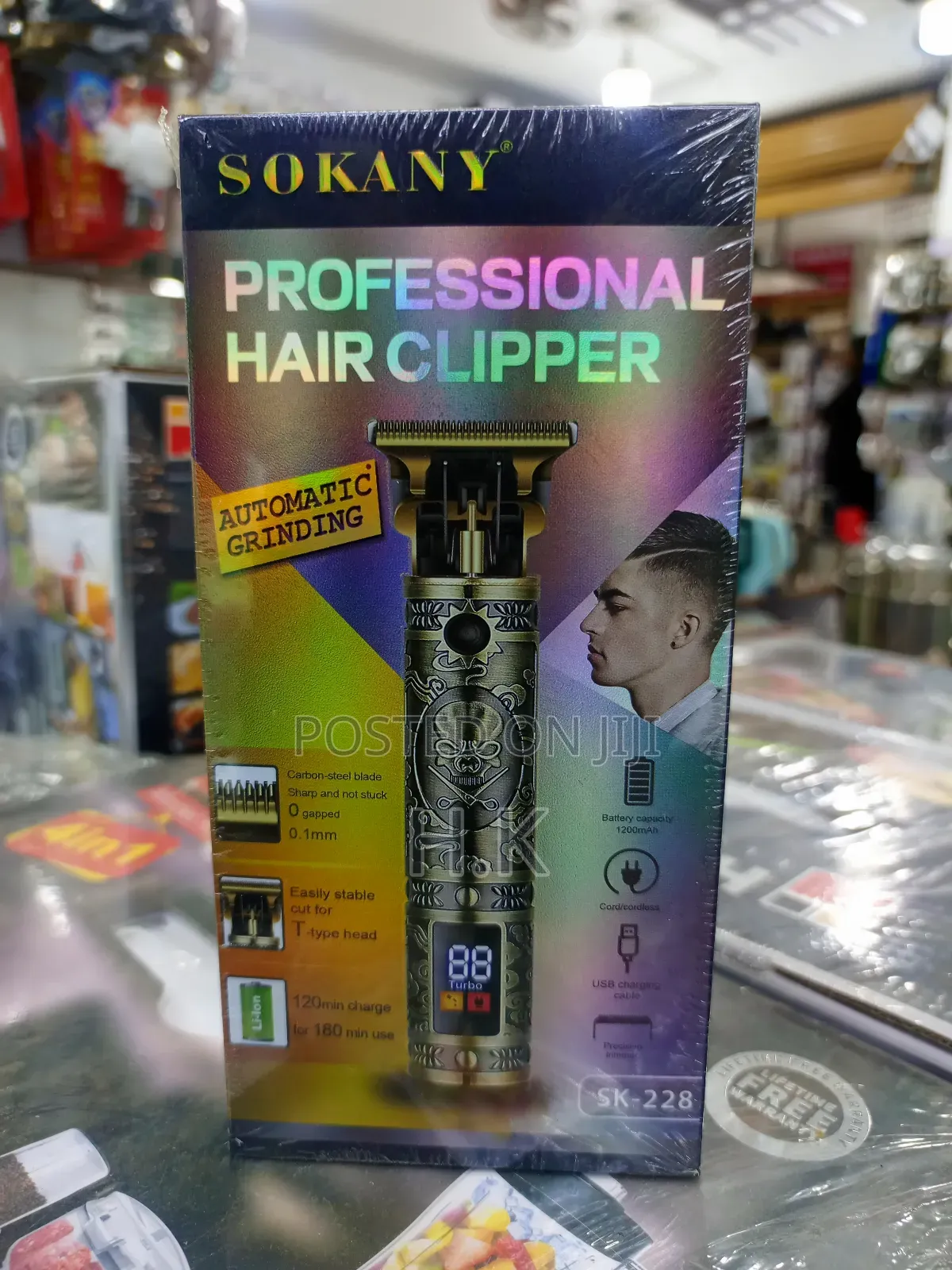Sokany Professional Hair Clipper.