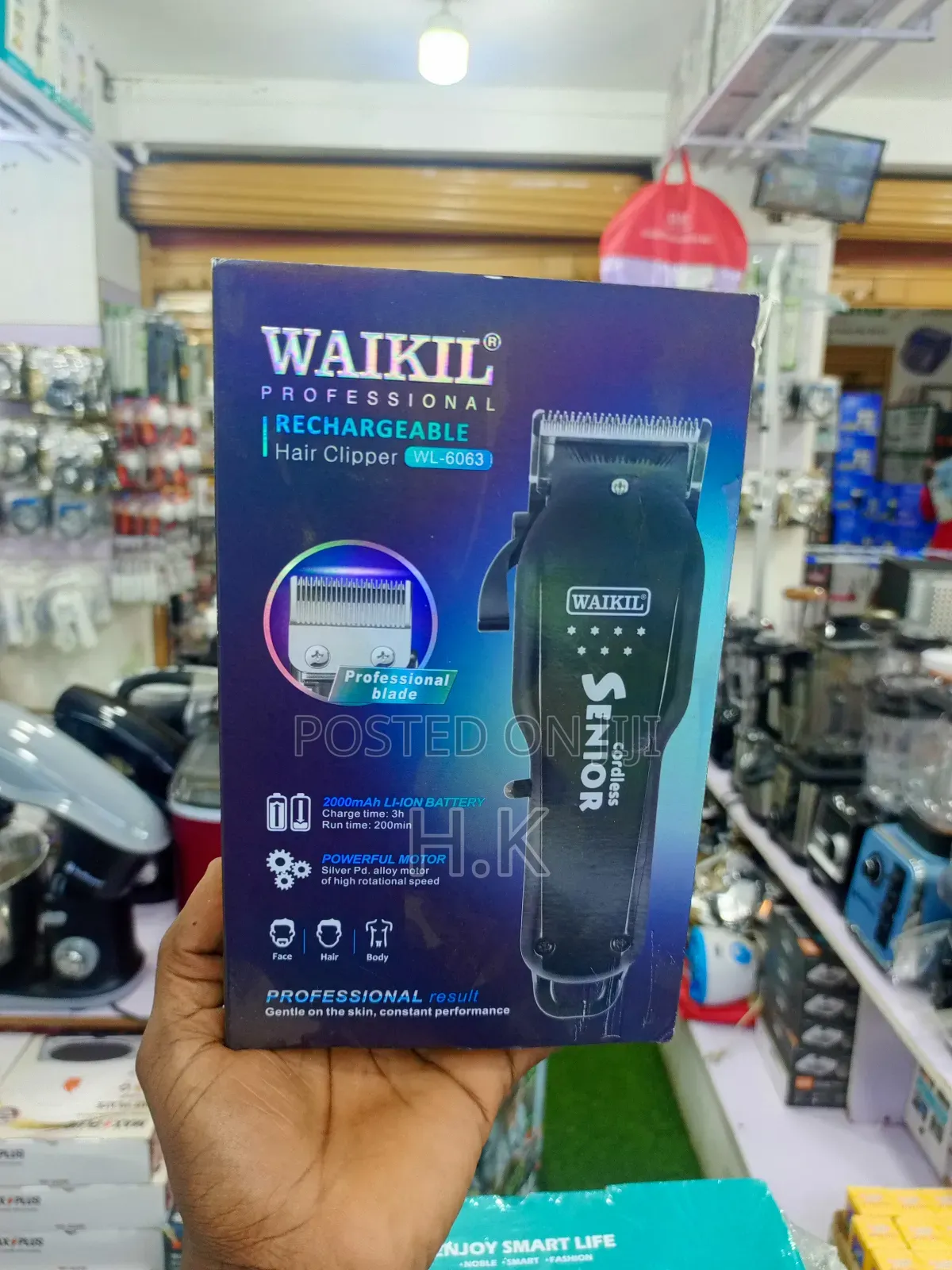 Waikil Professional Rechargeable Hair Clipper