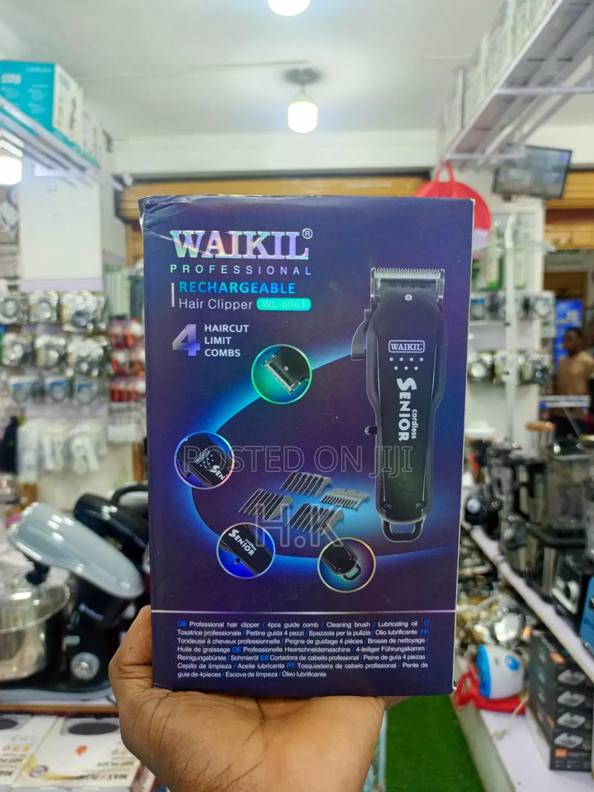Waikil Professional Rechargeable Hair Clipper