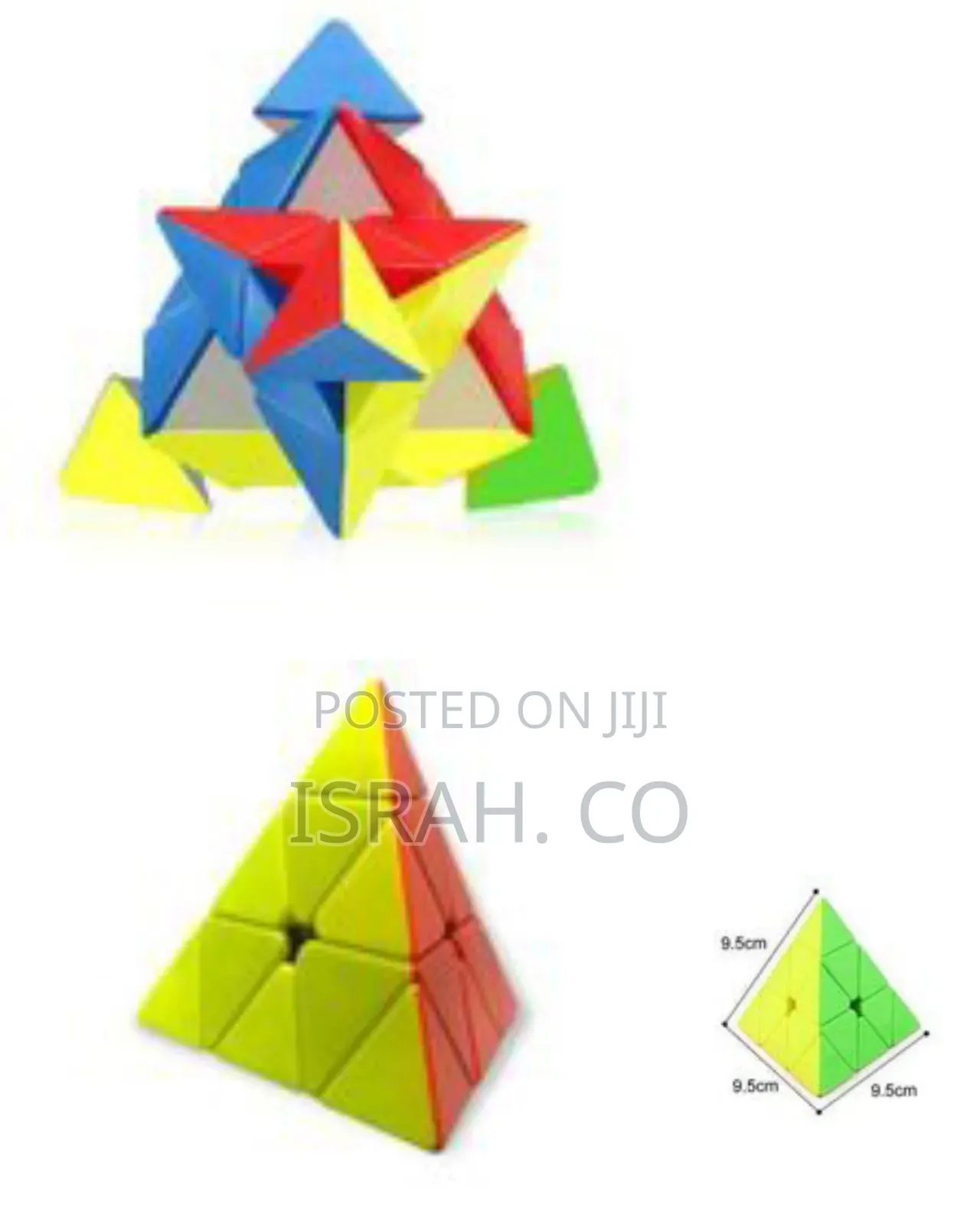 Elegant Pyraminx Speed Cube / Pyramid Puzzle