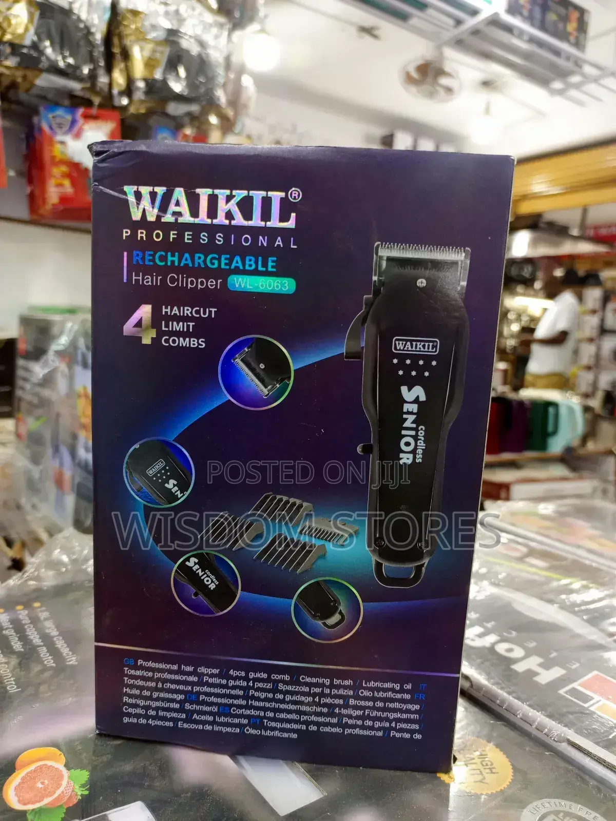 Waikil Rechargeable Hair Clipper