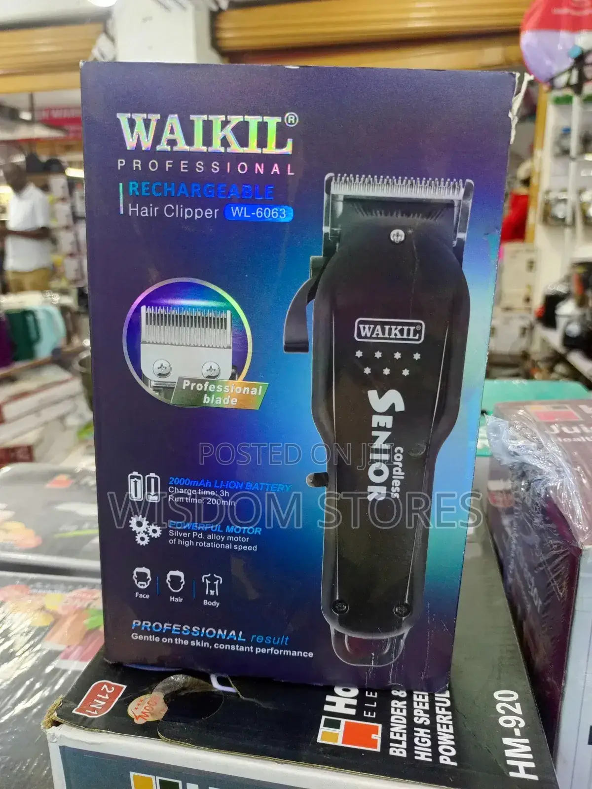 Waikil Rechargeable Hair Clipper