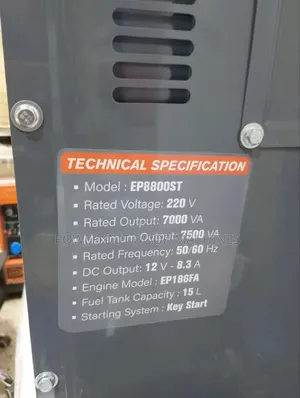 Perkins 7kva Diesel Silent Generator