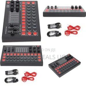 Portable Live Sound Card / Audio Mixer - Multicolor