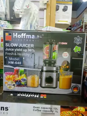 Hoffmans Hm-640 Slow Juicer.
