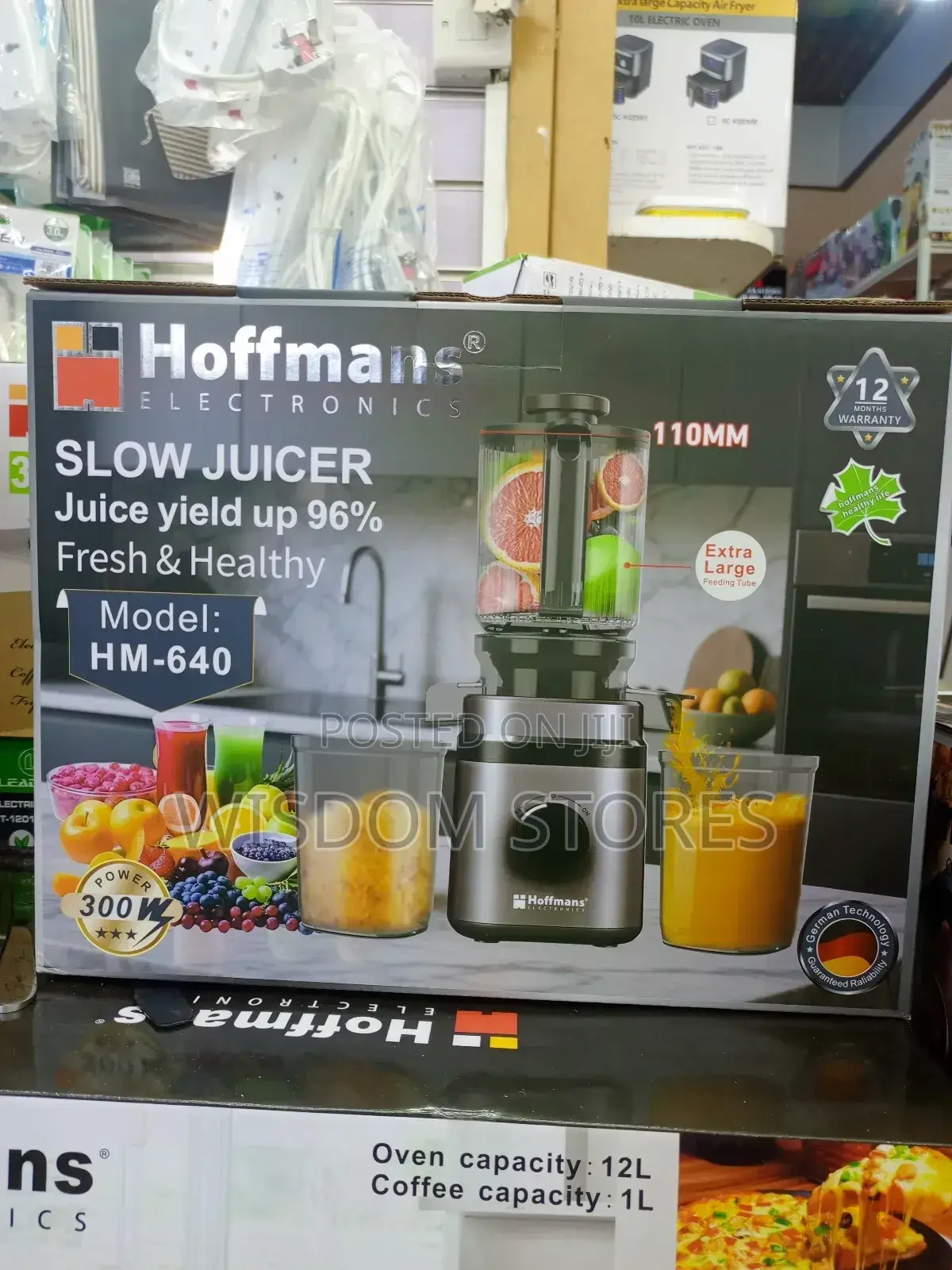 Hoffmans Hm-640 Slow Juicer.