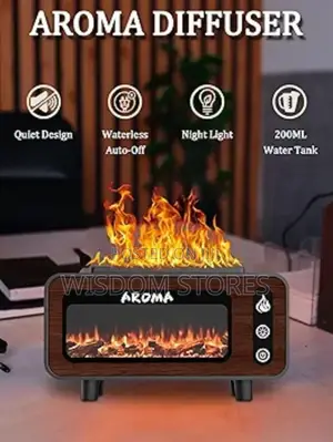 Wood Grain Fireplace Diffuser