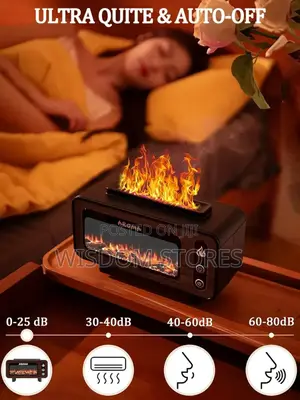Wood Grain Fireplace Diffuser