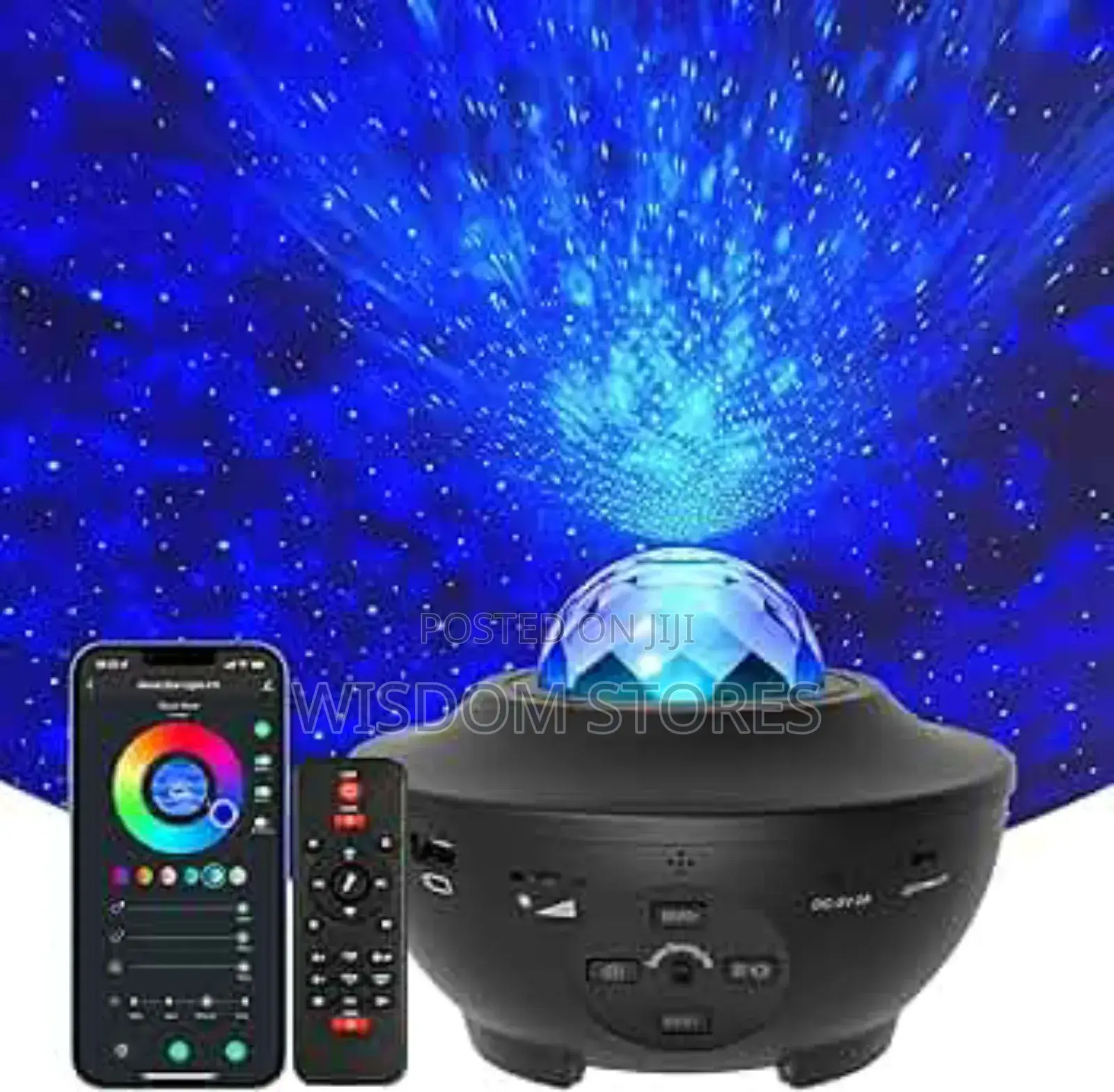 Smart App 3 In 1 Galaxy Projector With Remote Control