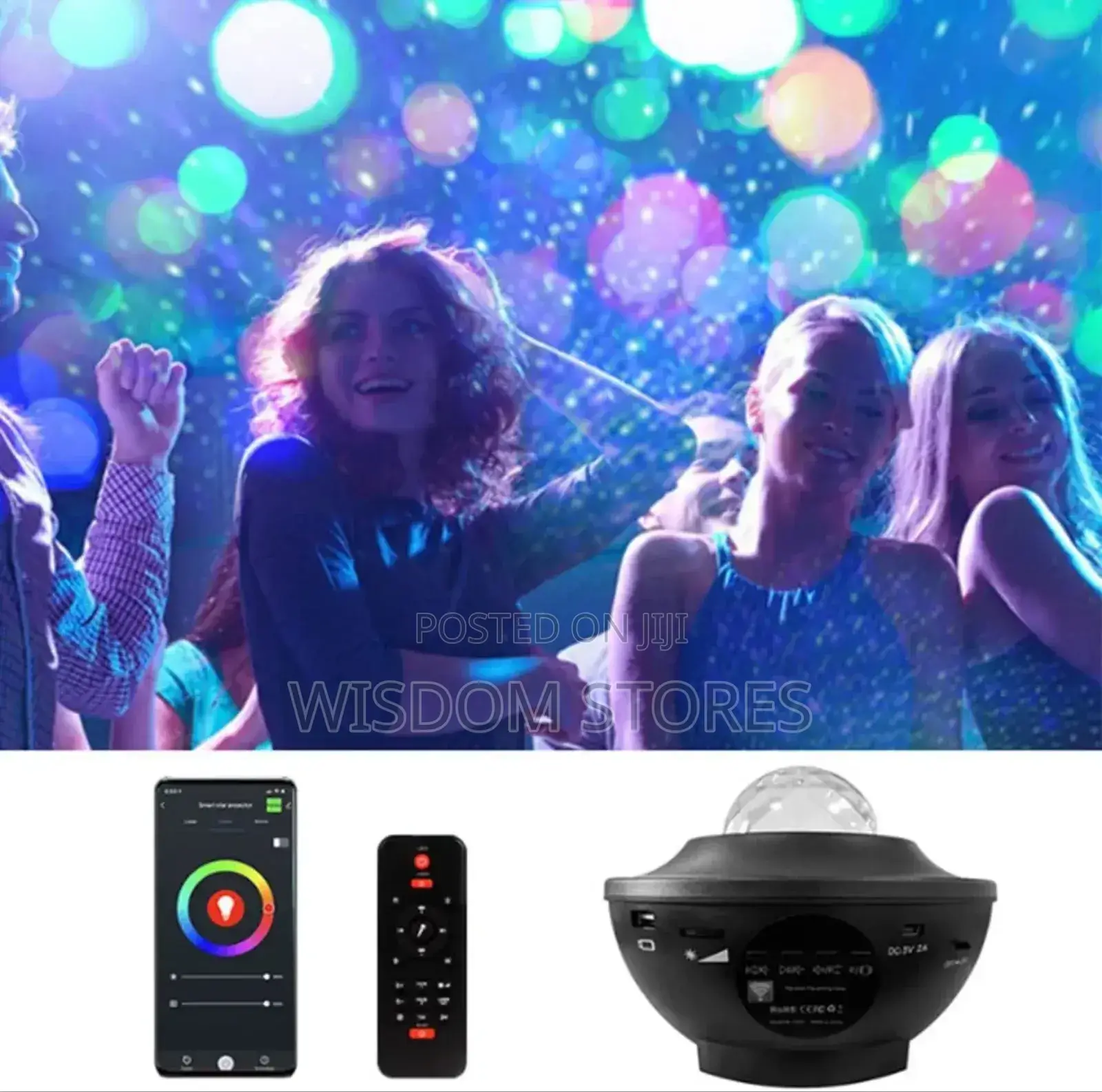 Star Projector Galaxy Light With Bluetooth Speaker
