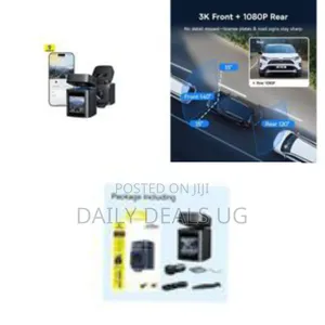 Baseus Dual-lens Dash Cam System With Smartphone App Integration
