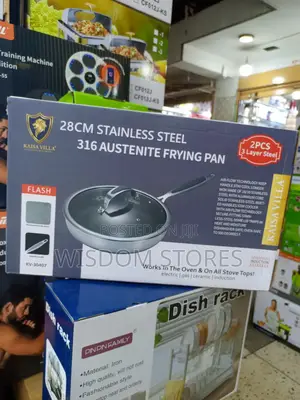 Kaisa Villa 28cm Stainless Steel 316 Austenite Frying Pan.