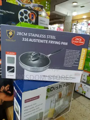 Kaisa Villa 28cm Stainless Steel 316 Austenite Frying Pan.