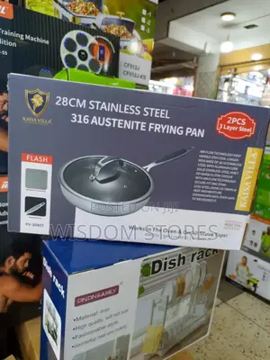 Kaisa Villa 28cm Stainless Steel 316 Austenite Frying Pan.