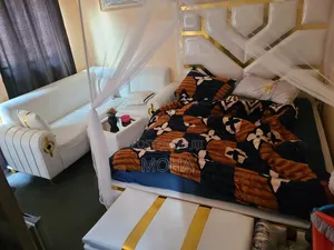 New Furniture for Sale King's Bed 5by6 With Automan and Lsofa,Table