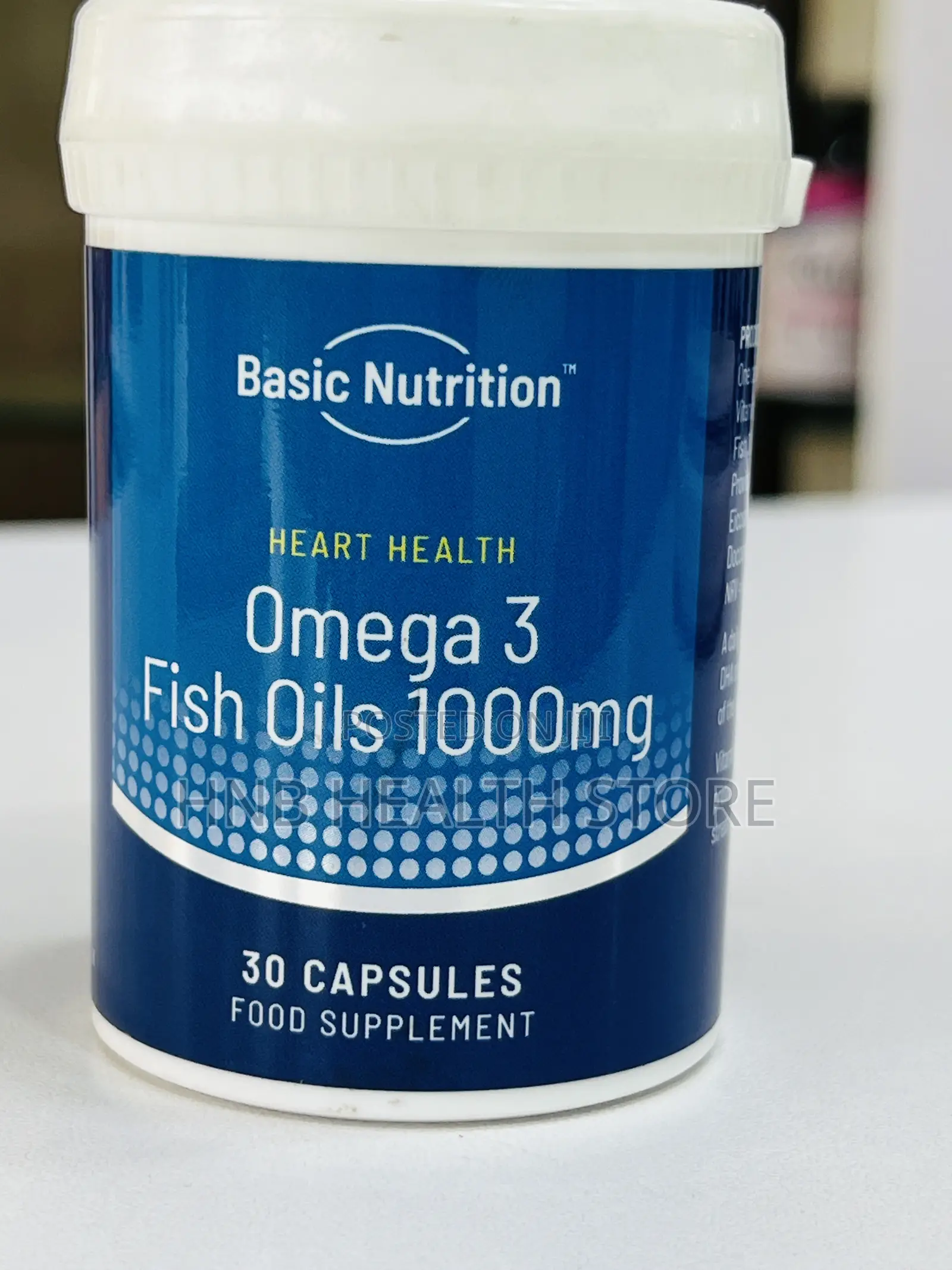 Basic Nutrition. Omega 3 Fish Oils.