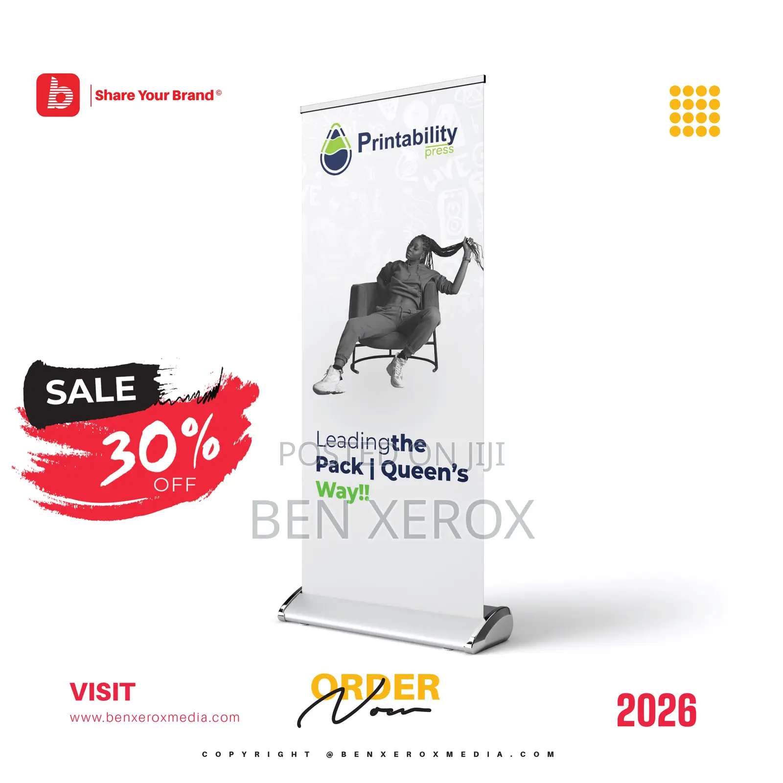 Pull Up Banners(Metallic)