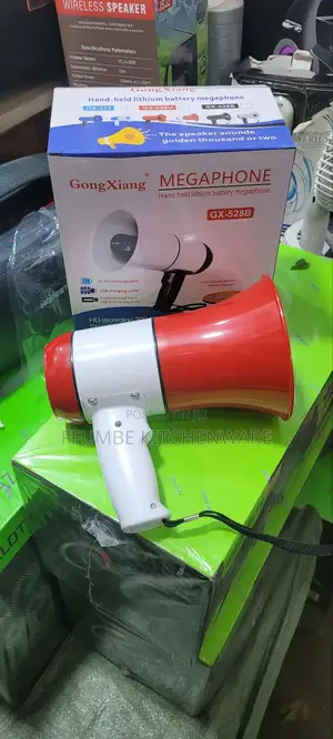 Megaphone for Lithium Battery