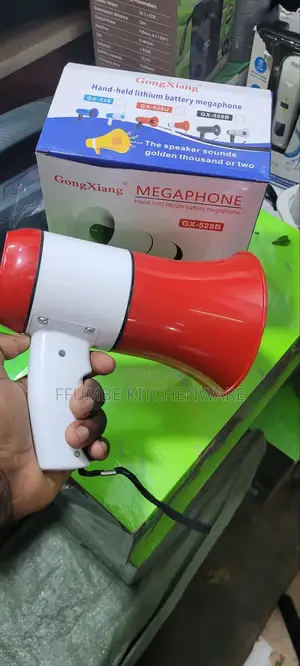 Megaphone for Lithium Battery