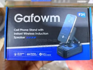Gafowm F31 Cell Phone Stand With Speaker