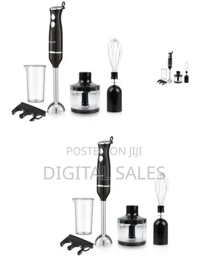 Saachi 4 in 1 Hand Blender With Dough Mixers and Vegetable