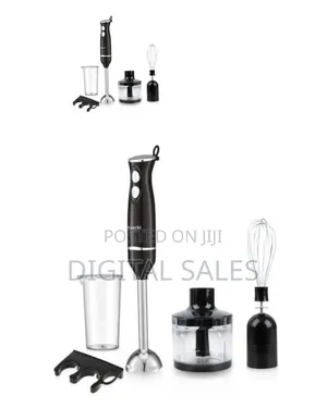 Saachi 4 in 1 Hand Blender With Dough Mixers and Vegetable