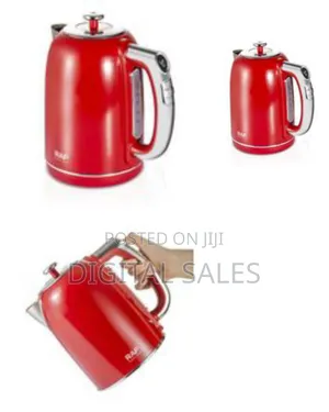 Raf Retro-Style Electric Kettle With Digital Display