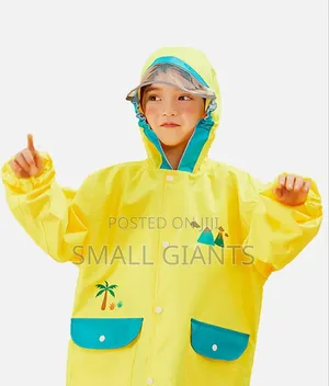Kids Dinosaur Rain Jacket