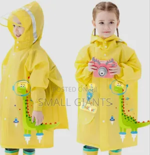 Kids Dinosaur Rain Jacket