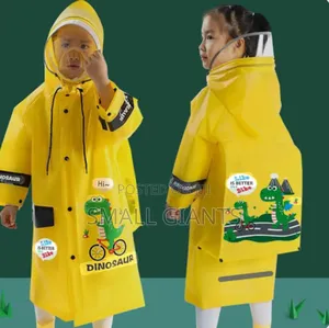 Kids Dinosaur Rain Jacket