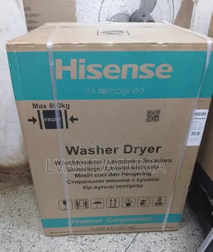 10kgs Hisense Washing Machine ( Washer Dryer )- Washes and Drys