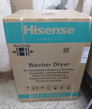 10kgs Hisense Washing Machine ( Washer Dryer )- Washes and Drys