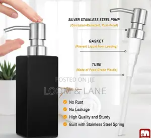 2pcs Ceramic Hand and Dish Soap Dispenser Set