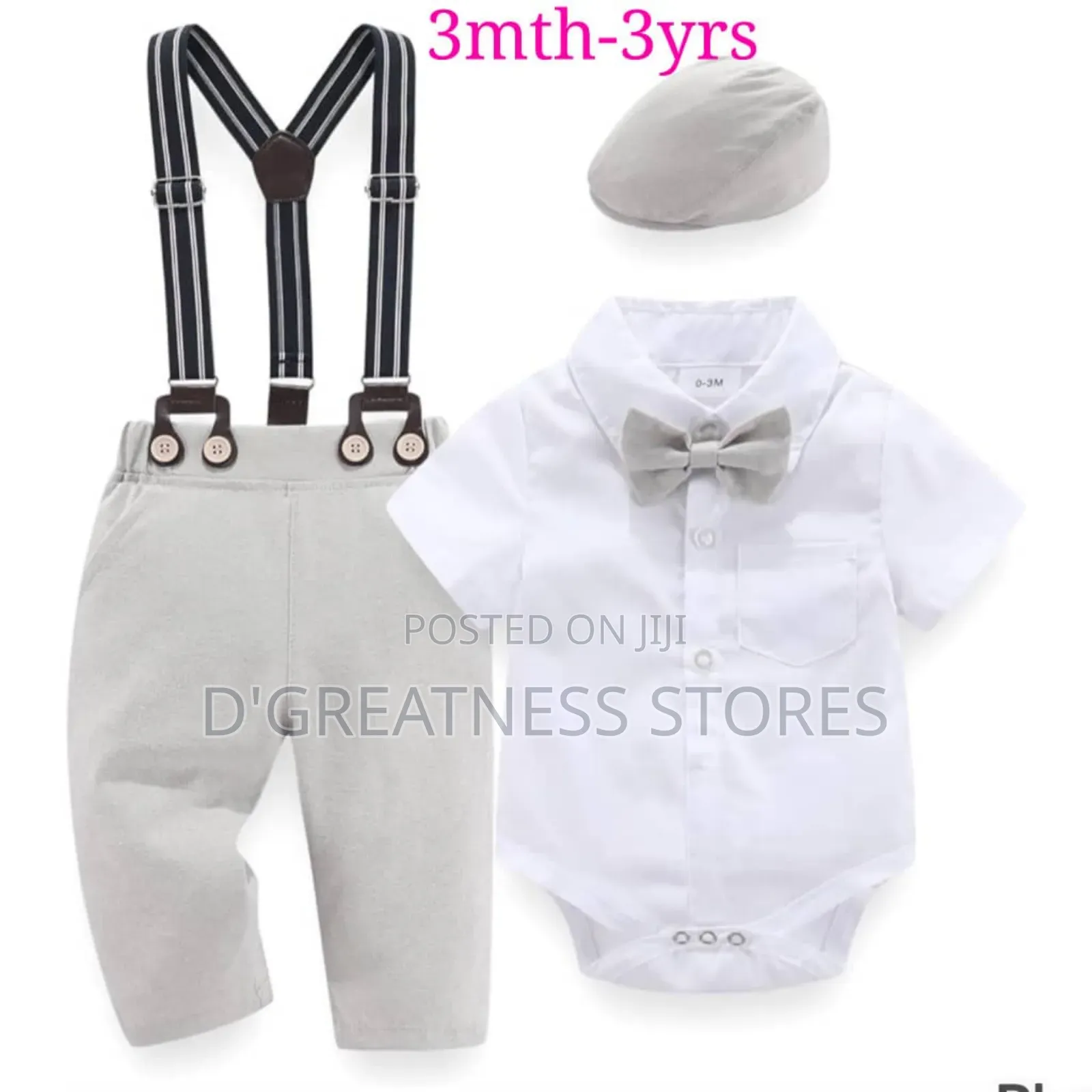 Boys Outfit With Suspender