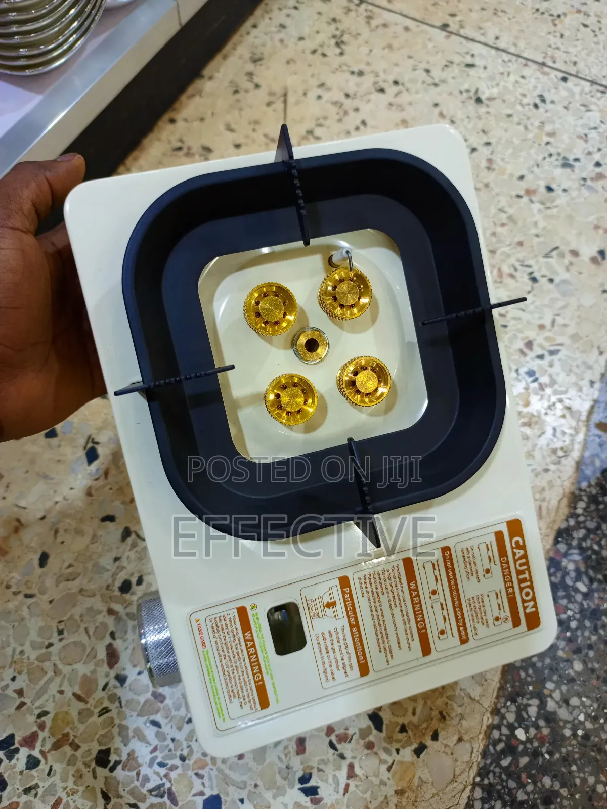 Portable Single-Burner Gas Stove,