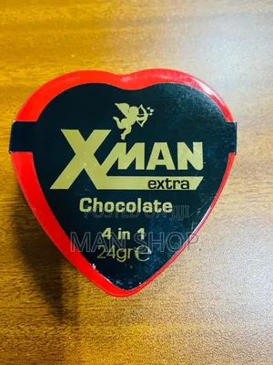 Xman Chocolate.Break Into 4 Smaller Parts.