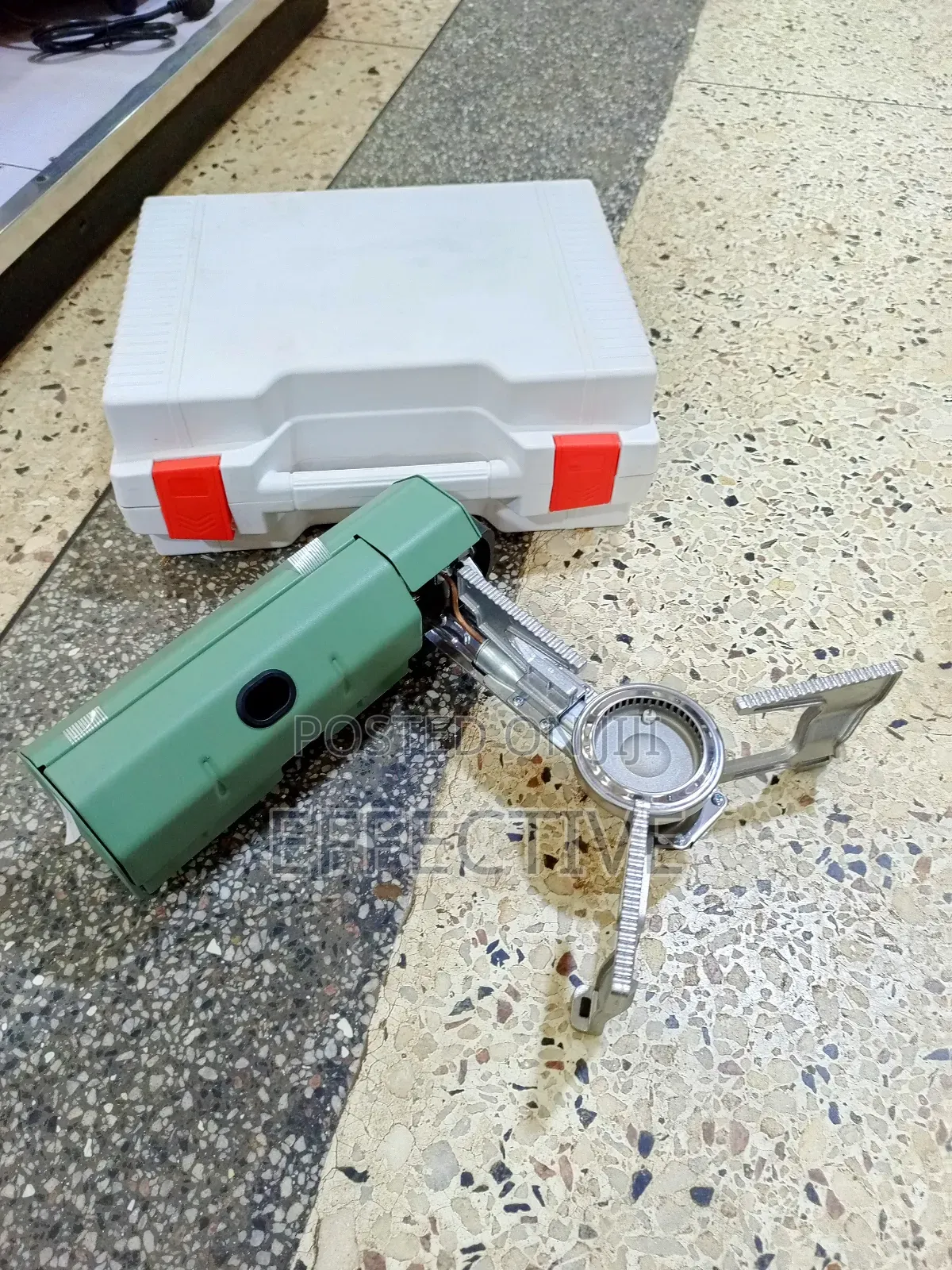 Portable, Compact, Folding Camping Gas Stove.
