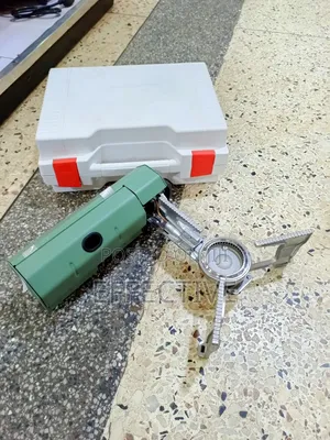 Portable, Compact, Folding Camping Gas Stove.