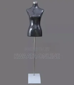 Manequin Black Coat Pole Stand Display Dummy Hanger