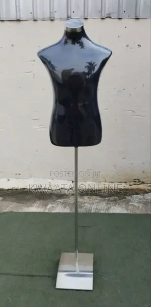 Manequin Black Coat Pole Stand Display Dummy Hanger