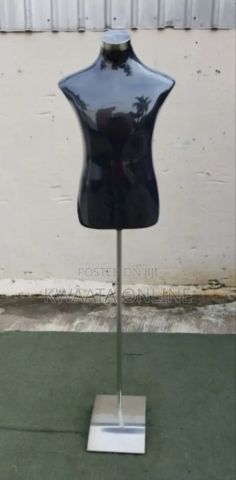 Manequin Black Coat Pole Stand Display Dummy Hanger