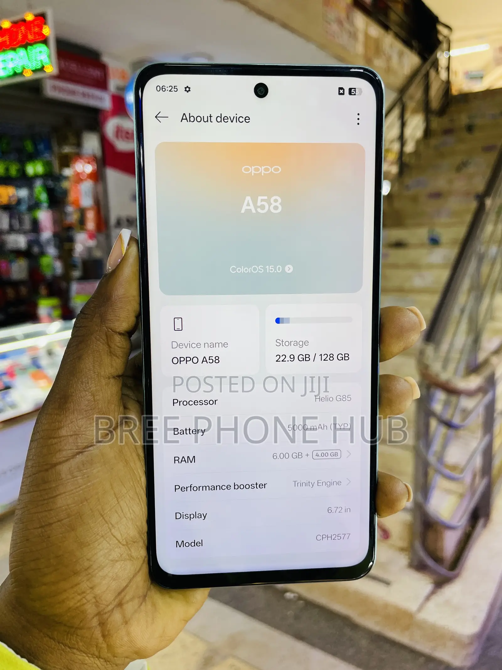 Oppo A58 128 GB Blue