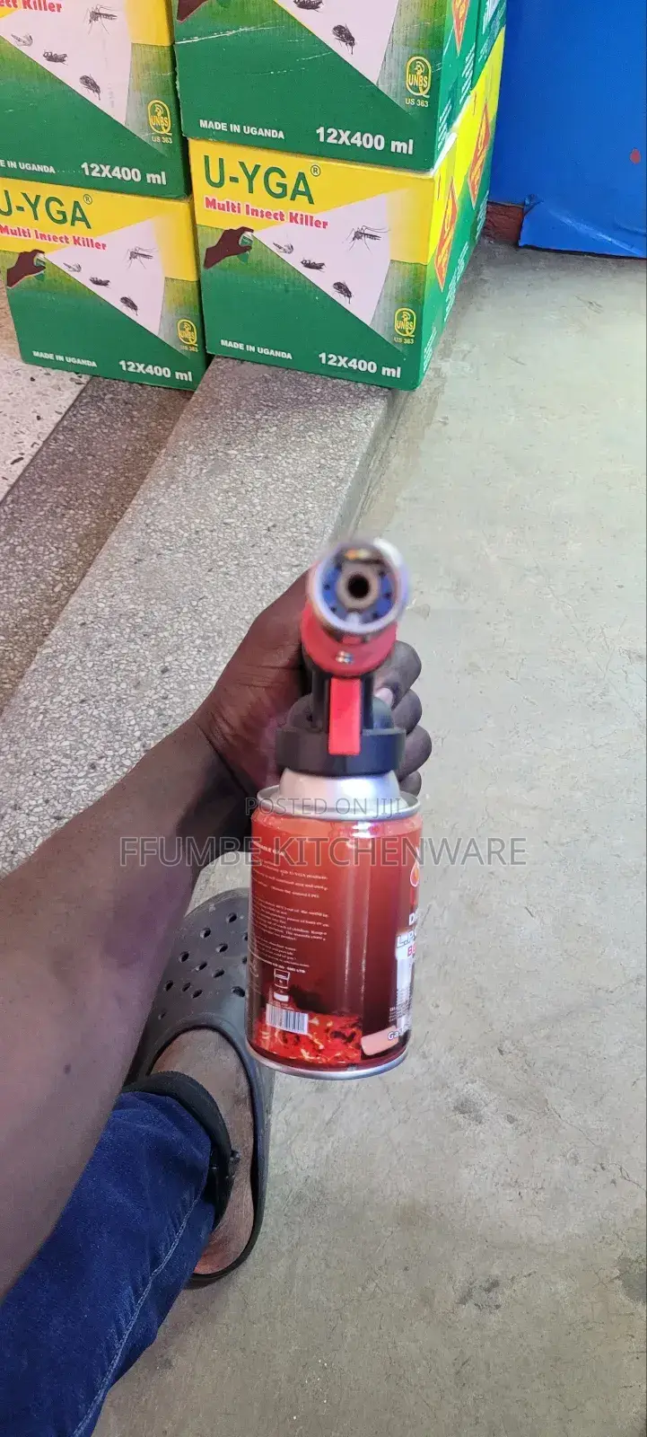 Gas Torch or Flame Lamp