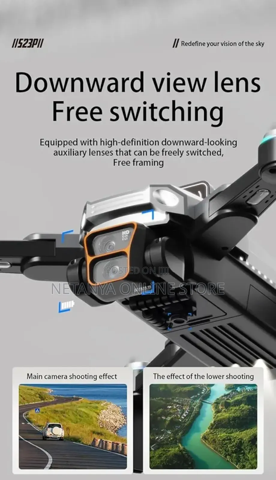 Remote Control Drone With Camera