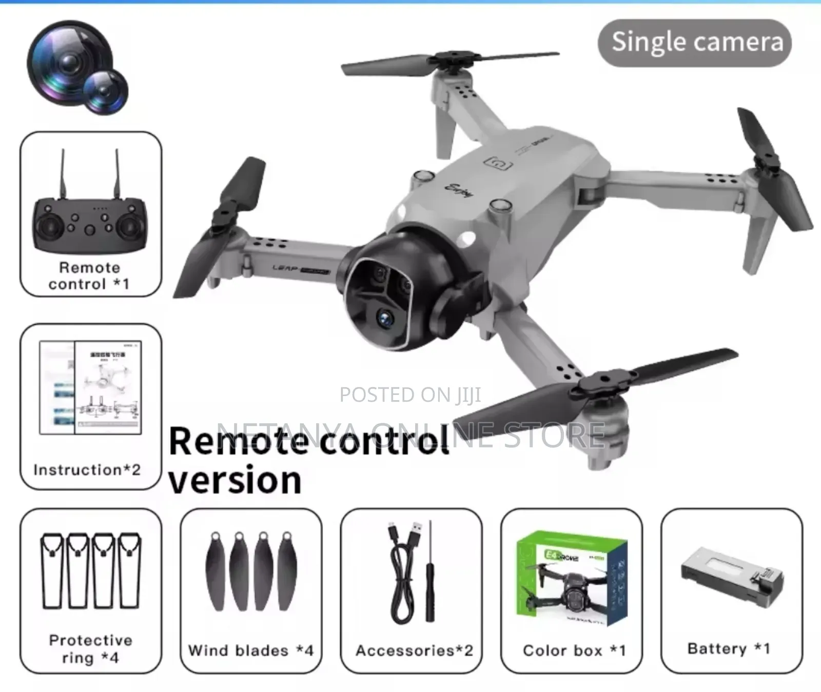 E8 Aerial Camera Drone