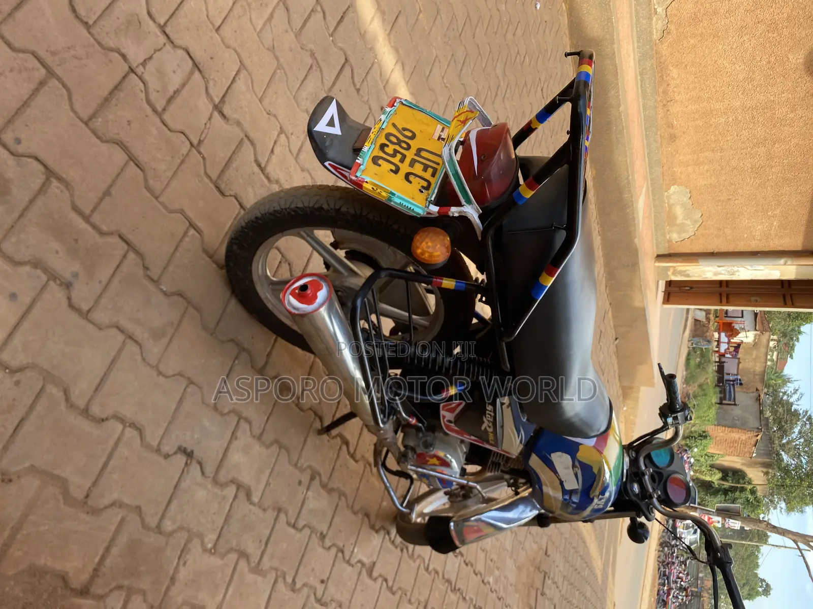 TVS XL 100 2018 Blue