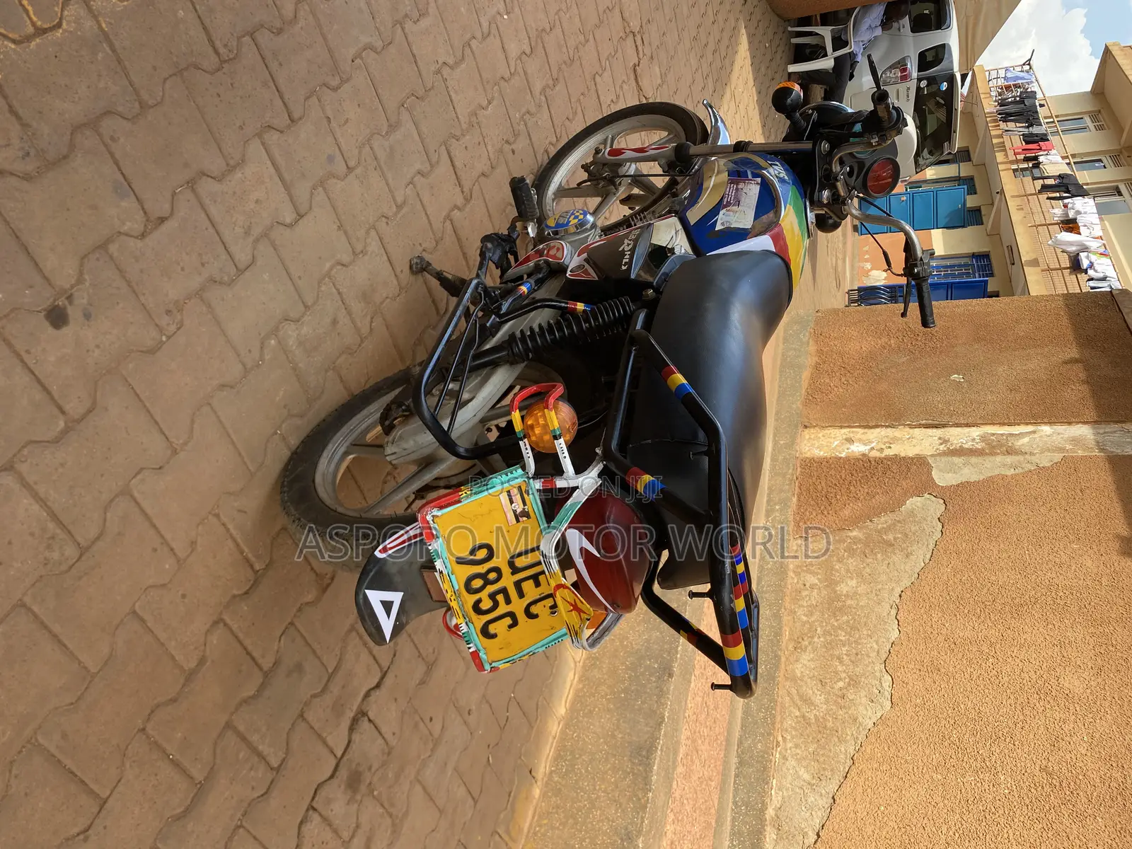 TVS XL 100 2018 Blue