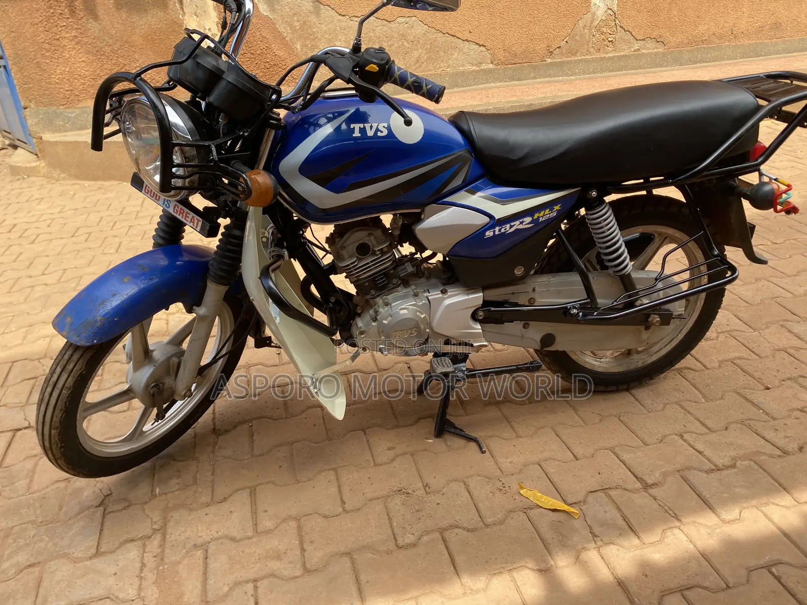 TVS HLX 125 2022 Blue