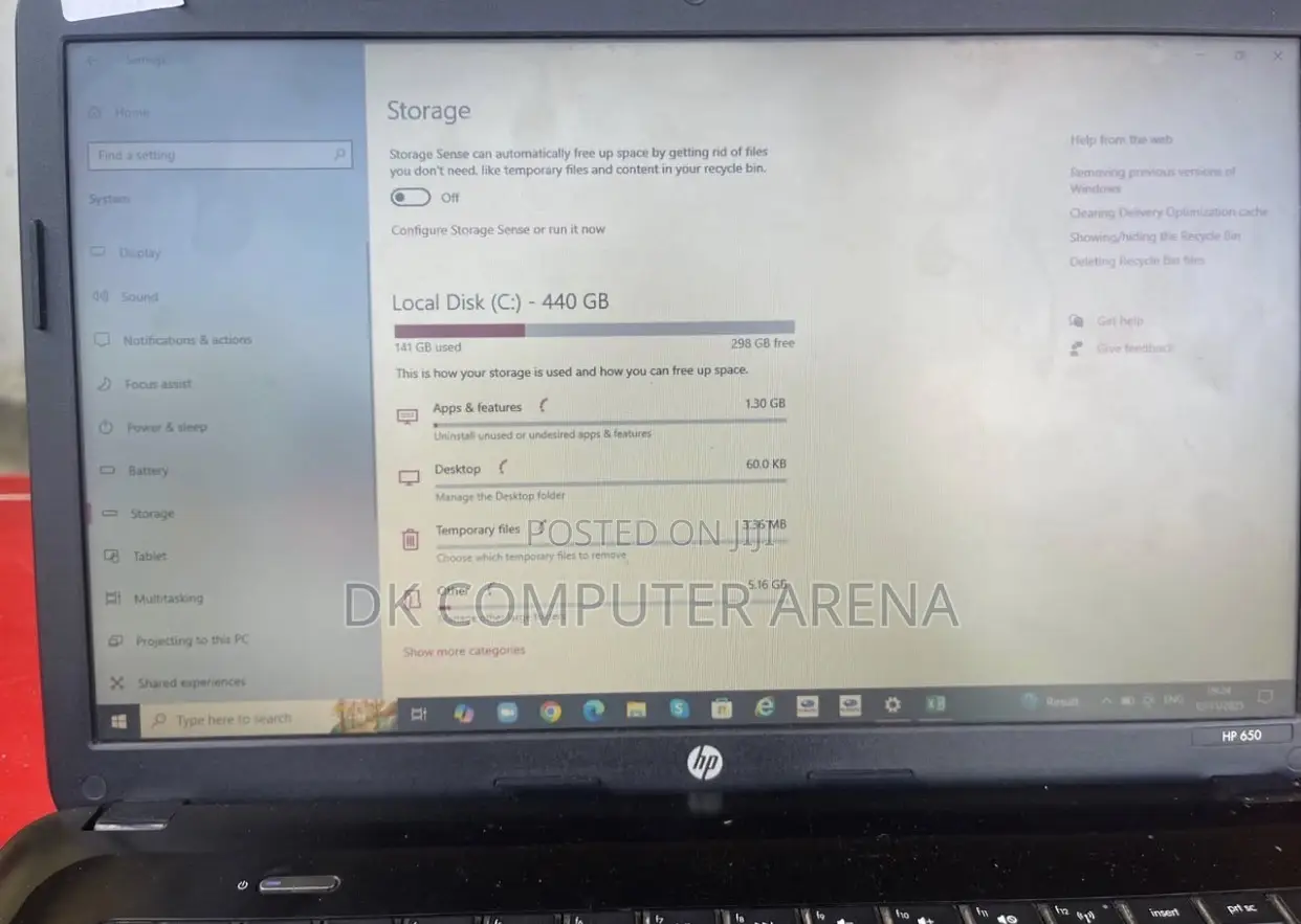 Laptop HP 215 G1 4GB AMD A6 HDD 320GB