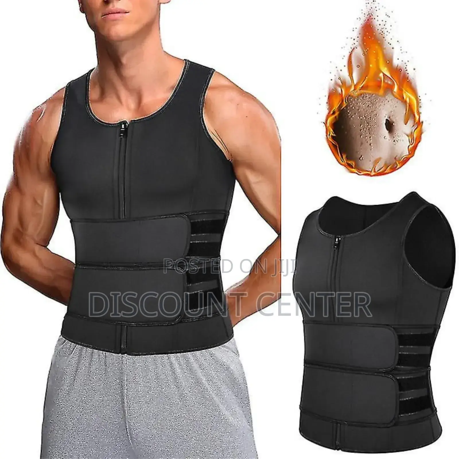 Hot Sauna Mens Vest
